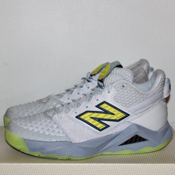 New Balance Coco Gauff CG2 Tennis Pickleball Shoes Women's 9 Blue Yellow - Picture 2 of 9